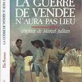 La guerre de Vendée n'aura pas lieu