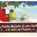 La petite souris, le Père Noël et le lapin de Pâques