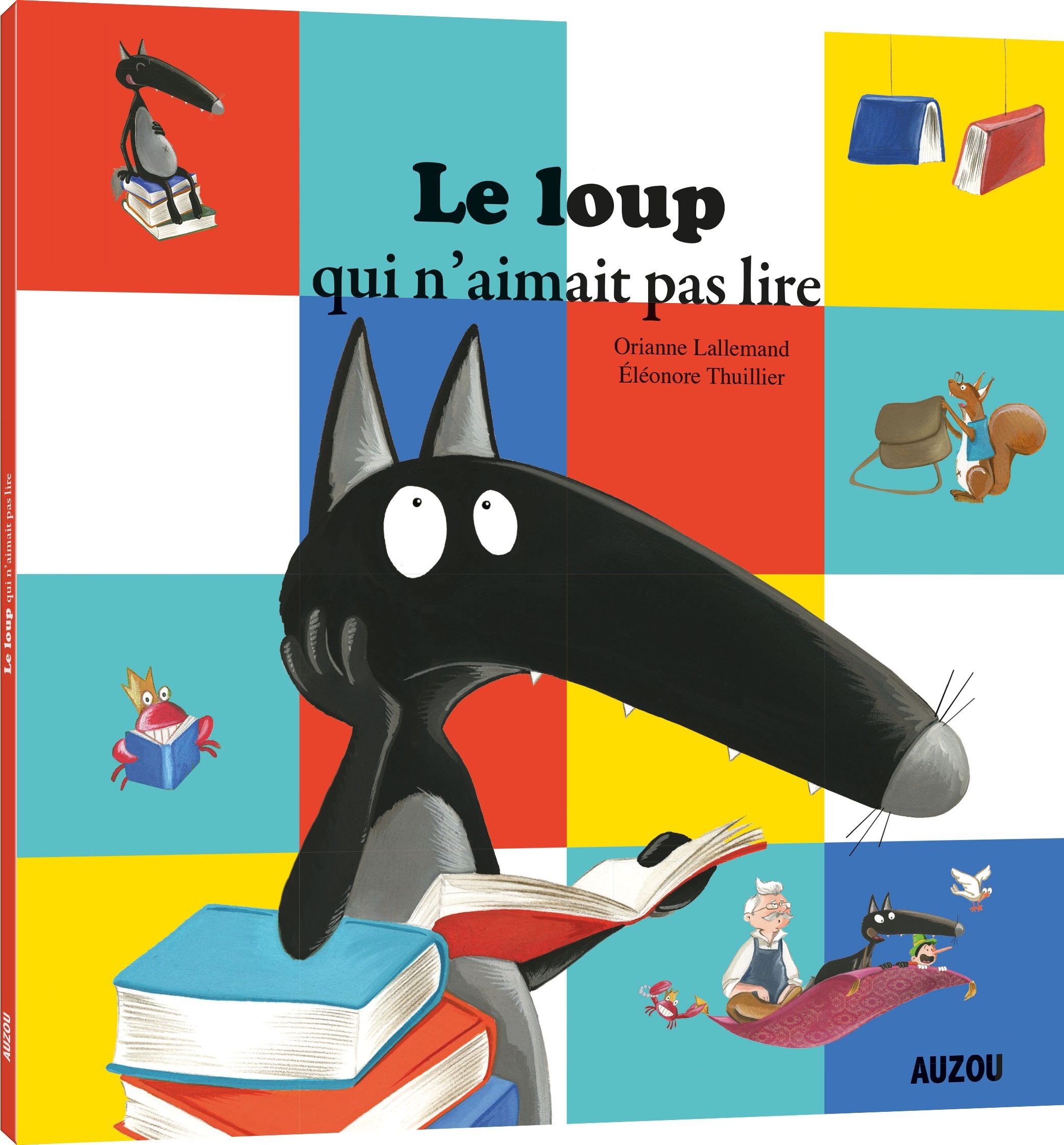 Le loup qui n'aimait pas lire