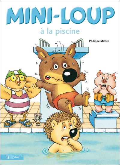 Mini-loup à la piscine