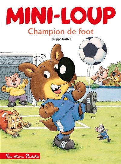 Mini-loup champion de foot