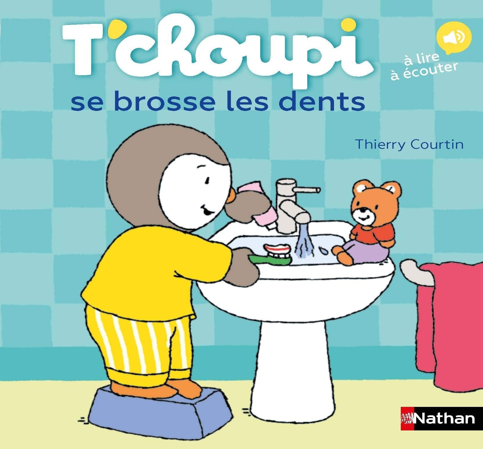 T'choupi se brosse les dents