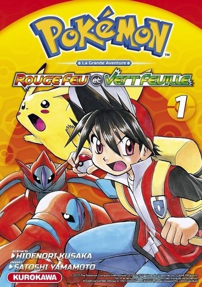 Tome 1 Pokémon - Rouge feu et vert feuille -Emeraude