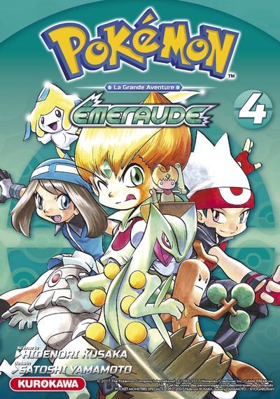 Tome 4 Pokémon - Rouge feu et vert feuille - Emeraude