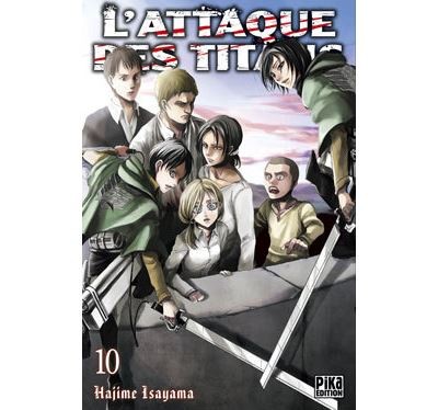 Tome 10 L' attaque des titans