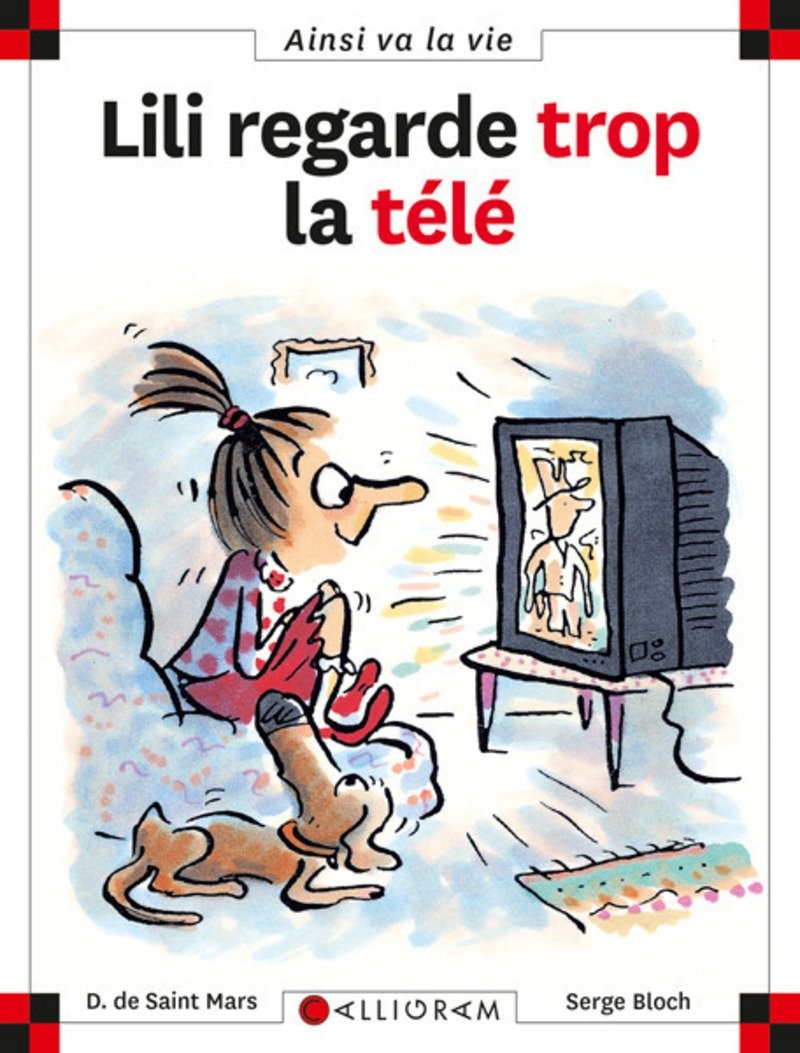 Lili regarde trop la télé