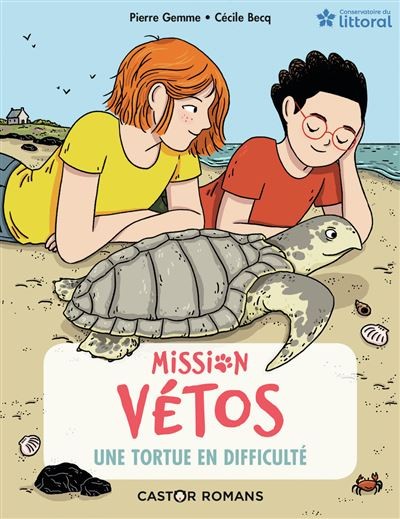 Mission vétos - Une tortue en difficulte